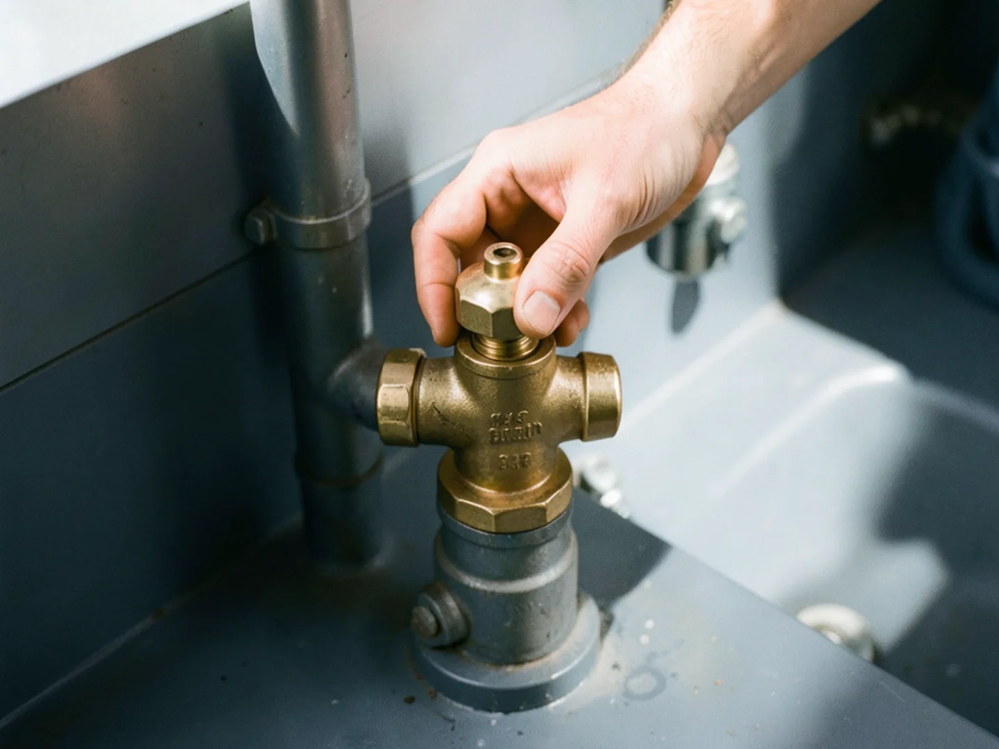 First 15 Minutes: Stop All Indoor Water Use Across All Levels - diagnostic visual