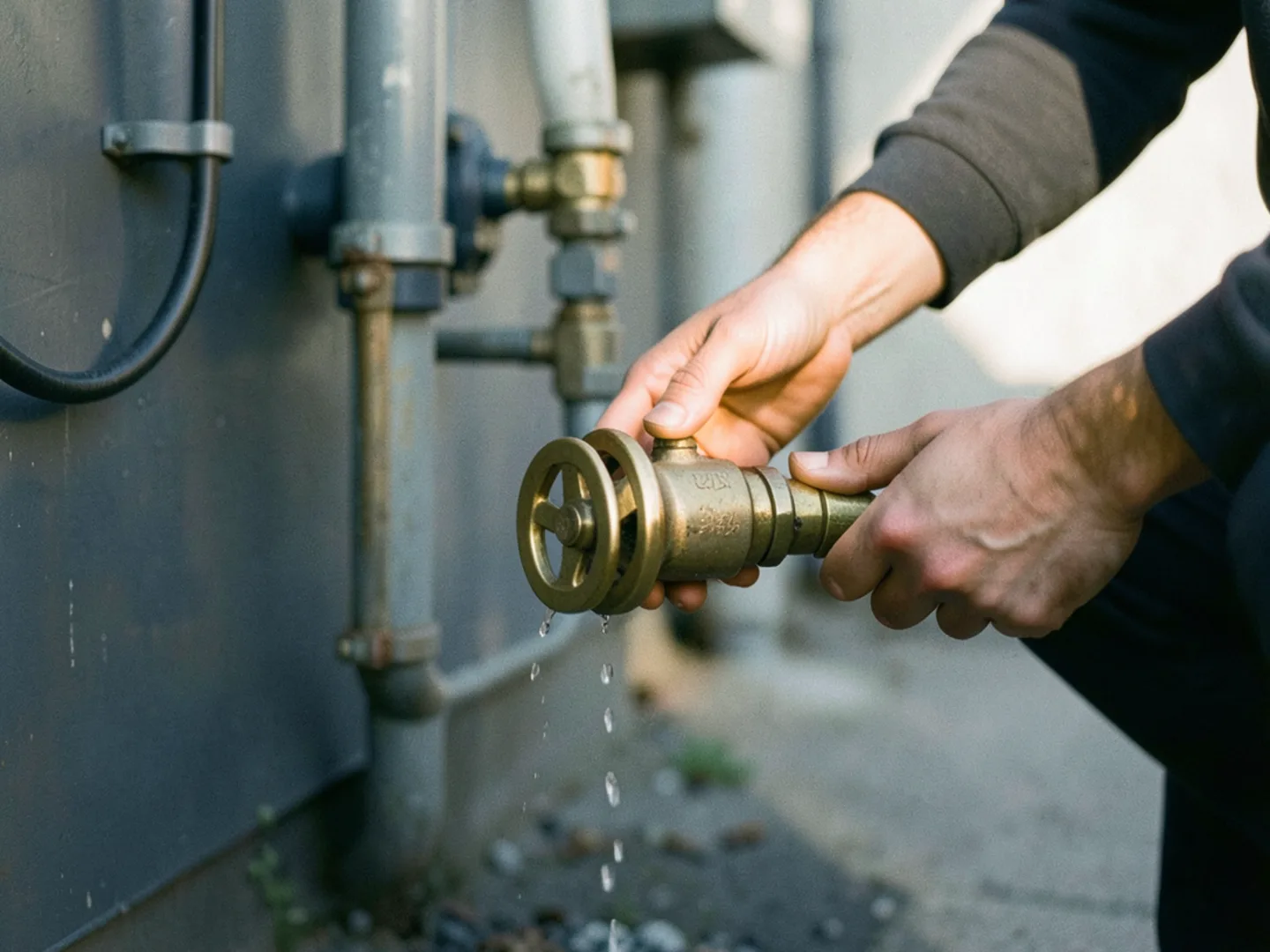 02. Main Water Shutoff Valve Deactivation