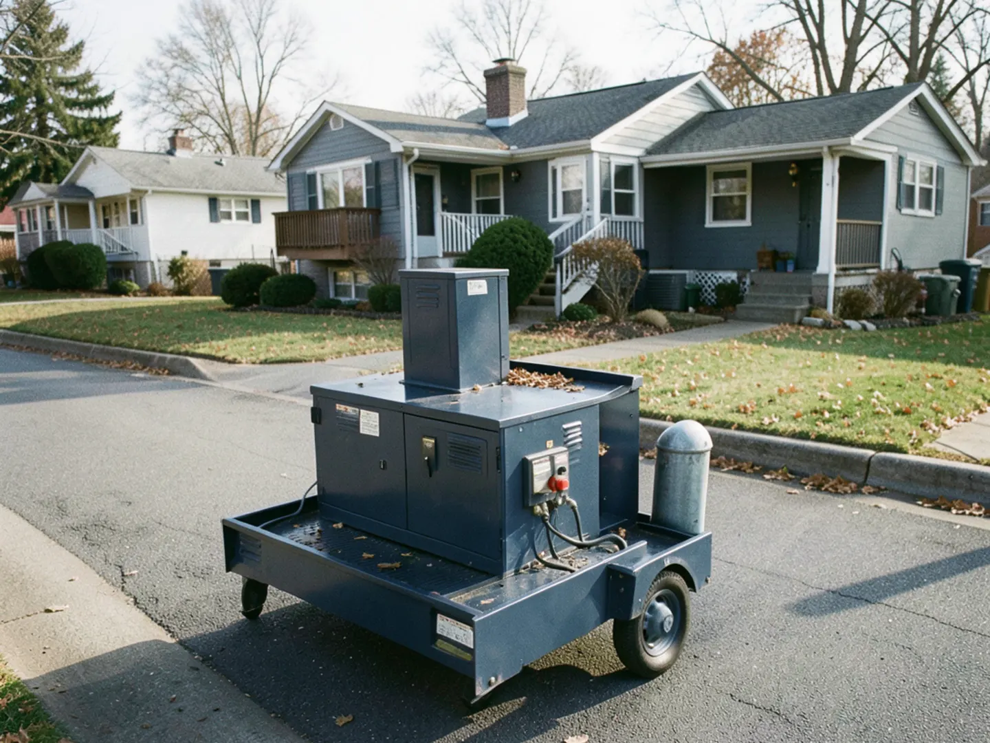 Alsip Residential Street in Alsip IL